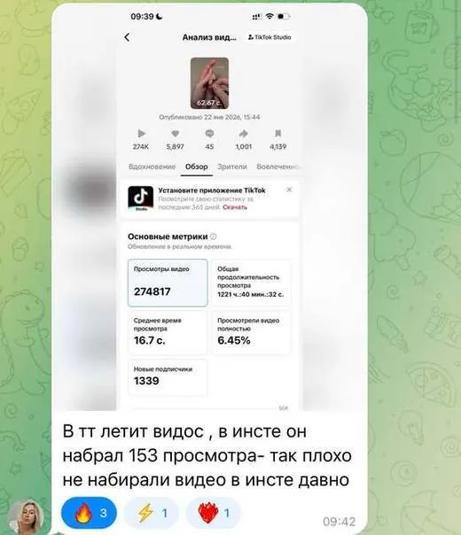 скриншот из чата учеников